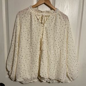 Polka Dotted Blouse